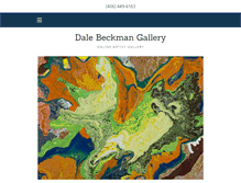 Tablet Screenshot of dalebeckman.com